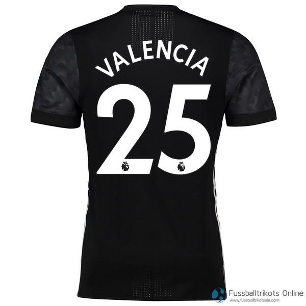 Manchester United Trikot Auswarts Valencia 2017-18 Fussballtrikots Günstig